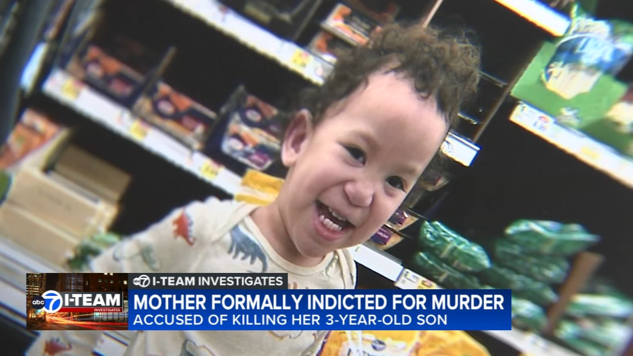 Grand jury indicts mother for murder of 3-year-old son in Chicago; prosecutors seek DNA sample
— ABC7 Chicago (WLS-TV)