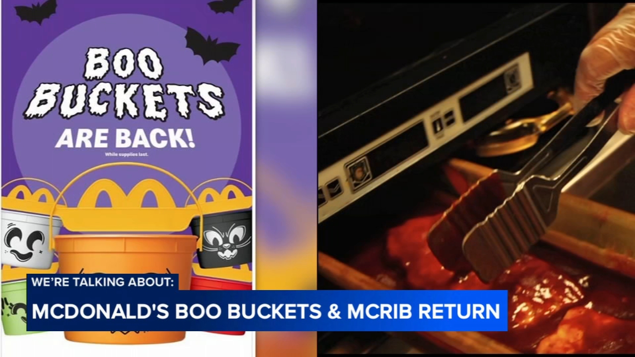McDonald's Boo Buckets and McRib return for limited time
       — Buffalo Grove Community news