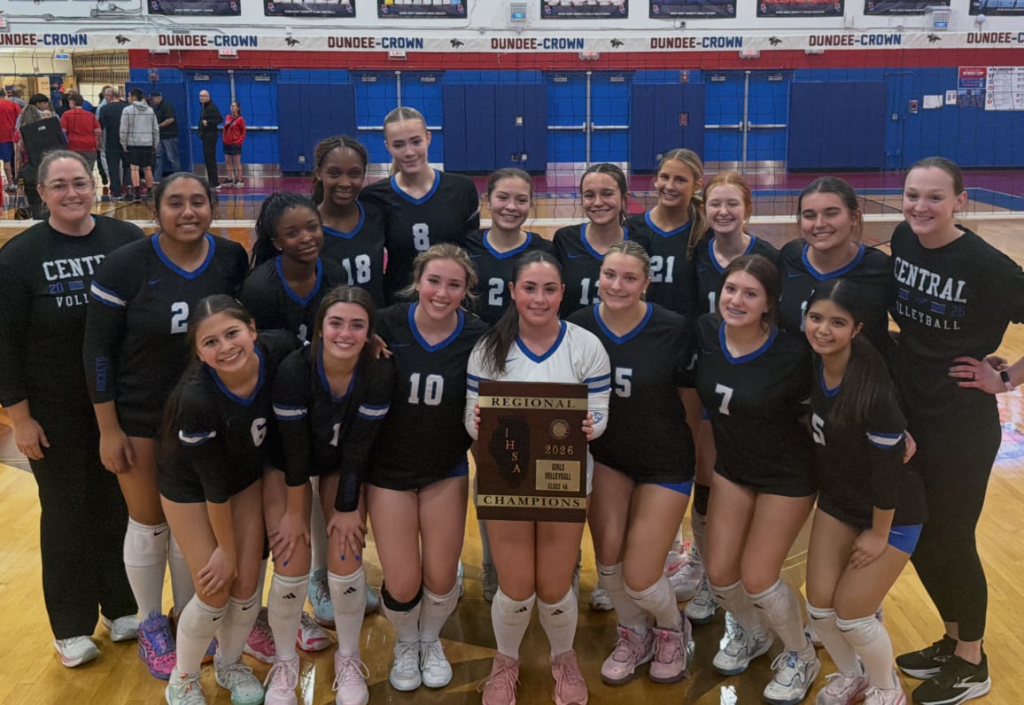 Burlington Central volleyball wins third straight regional, first in 4A: Thursday’s Northwest Herald roundup — Buffalo Grove Schools news